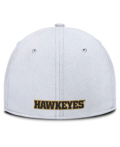 Nike Men's White Iowa Hawkeyes 2025 On-field Rise Performance Flex Hat