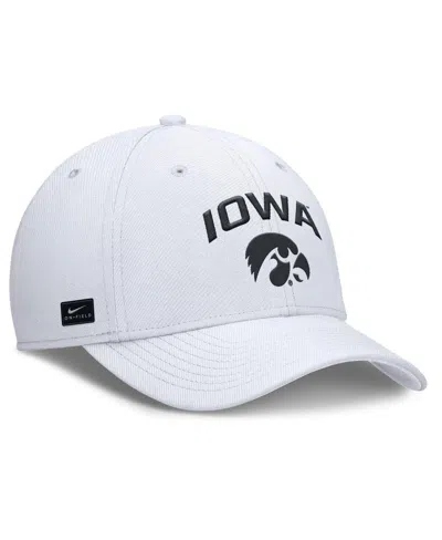 Nike Men's White Iowa Hawkeyes 2025 On-field Rise Performance Flex Hat