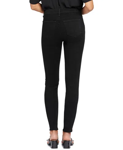 Nydj Petite Ami Skinny Pull On Jeans In Black