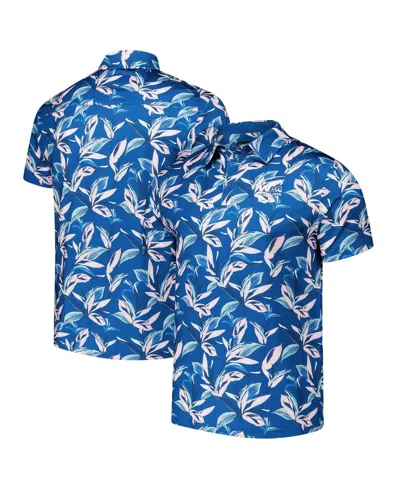 Flomotion Men's Navy Wm Phoenix Open Birds Of Paradise Polo Shirt In Blue