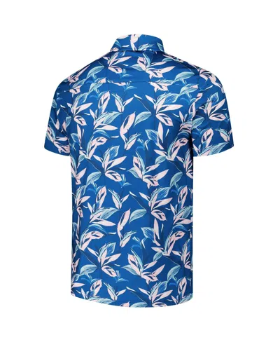 Flomotion Men's Navy Wm Phoenix Open Birds Of Paradise Polo Shirt In Blue