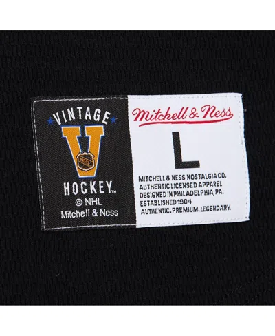 Mitchell & Ness Men's Black Pittsburgh Penguins Thermal Henley Long Sleeve T-shirt In Black