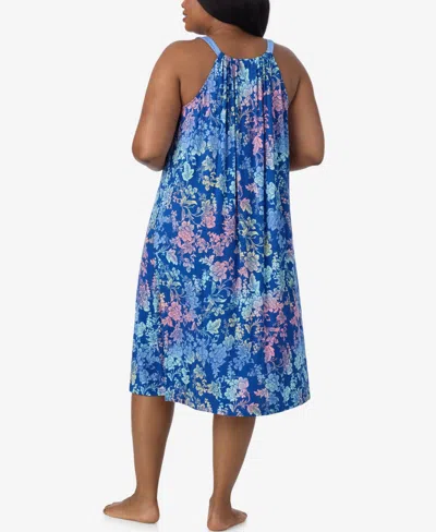 Ellen Tracy Plus Size Sleeveless Midi Nightgown