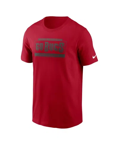 Nike Tampa Bay Buccaneers Local Essential  Men's Nfl T-shirt In Red
