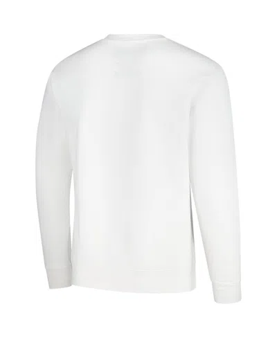 Mitchell & Ness X Bud Light White Atlanta Falcons The Crest Pullover Sweatshirt In White