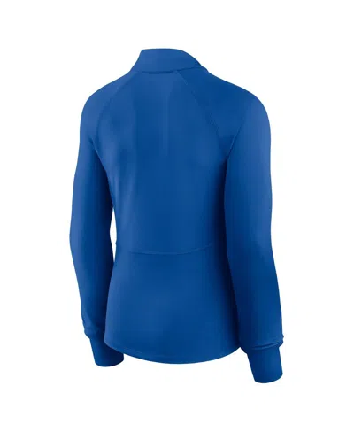 Fanatics Women's Royal Buffalo Bills Elements Quarter-zip Jacket In Blue