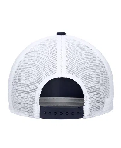 Nike Men's And Women's Navy Paris Saint-germain Rise Printed Trucker Adjustable Hat