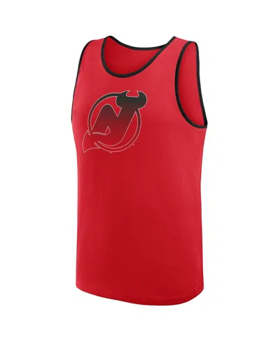 Logo Athletic Men's Red New Jersey Devils Unmatched Success Tank Top