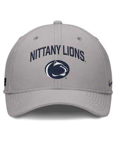 Nike Men's Gray Penn State Nittany Lions 2025 On-field Rise Performance Flex Hat