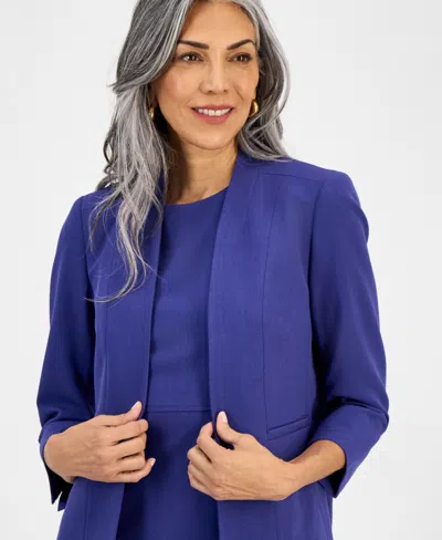 Kasper Three-quarter Sleeve Jacket