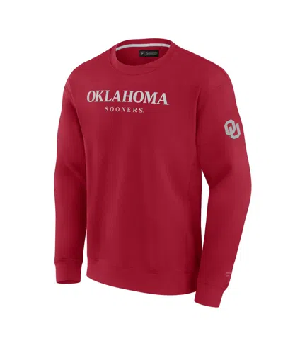Fanatics Men's Crimson Oklahoma Sooners Unlimited Pullover Sweatshirt In Red