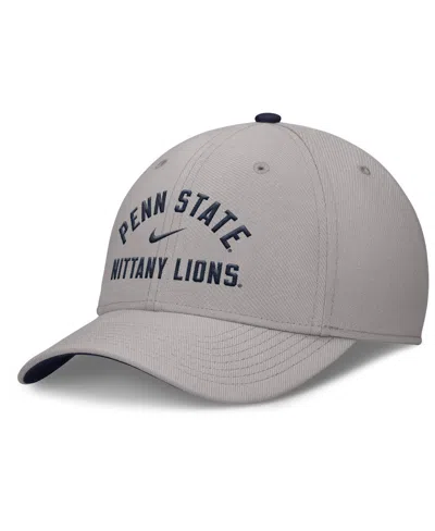 Nike Men's Gray Penn State Nittany Lions Rise Prep Performance Flex Hat