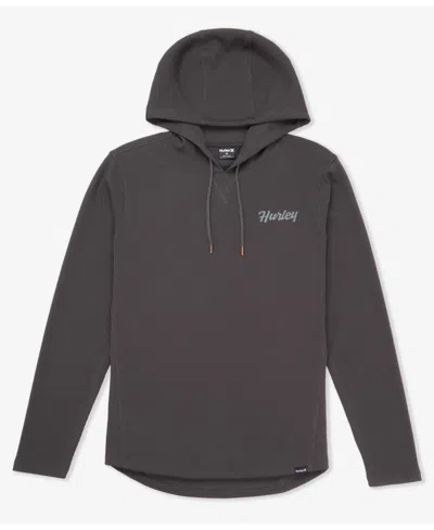 Hurley Fairfax Thermal Hoodie In Black