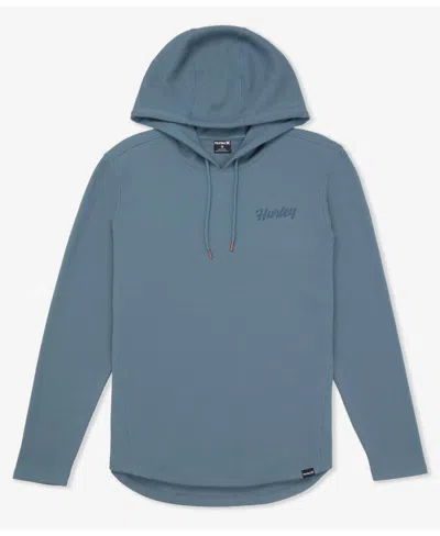 Hurley Fairfax Thermal Hoodie In Blue