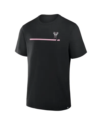 Fanatics Men's Black Inter Miami Cf Corner Kick Legacy T-shirt In Black