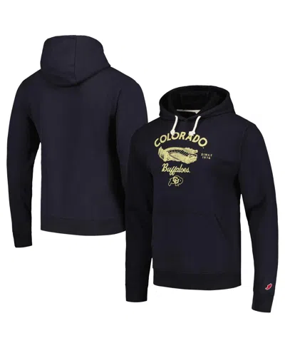 League Collegiate Wear Men's Black Colorado Buffaloes Stadium Essential Pullover Hoodie In Black