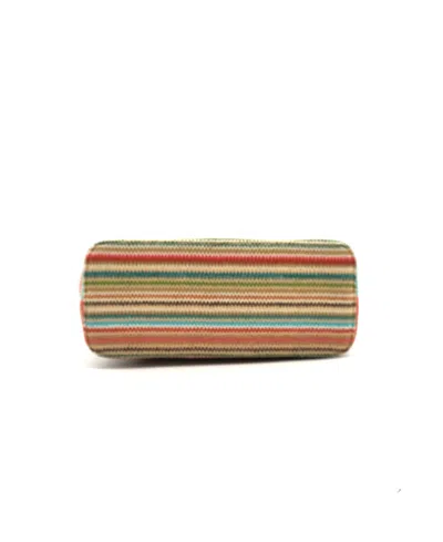 Like Dreams Liora Straw Striped Tote Bag