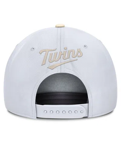 Nike Men's White/cream Minnesota Twins Pro Performance Snapback Hat