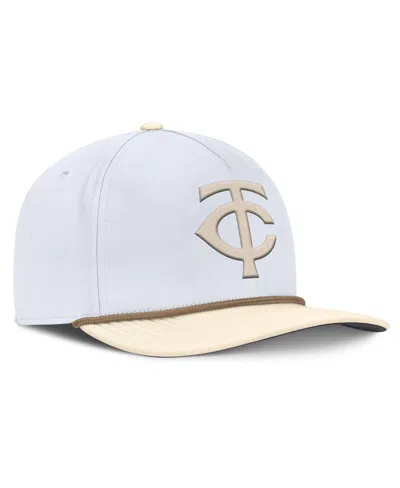 Nike Men's White/cream Minnesota Twins Pro Performance Snapback Hat