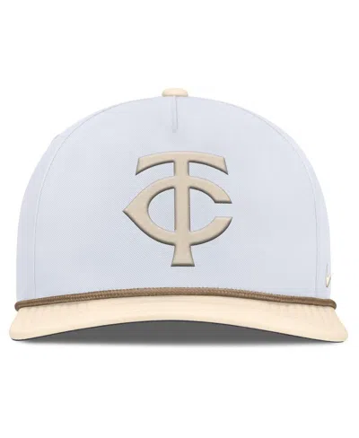 Nike Men's White/cream Minnesota Twins Pro Performance Snapback Hat