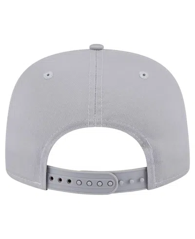 New Era Men's Gray Milwaukee Bucks Throwback Property Of Golfer Snapback Hat