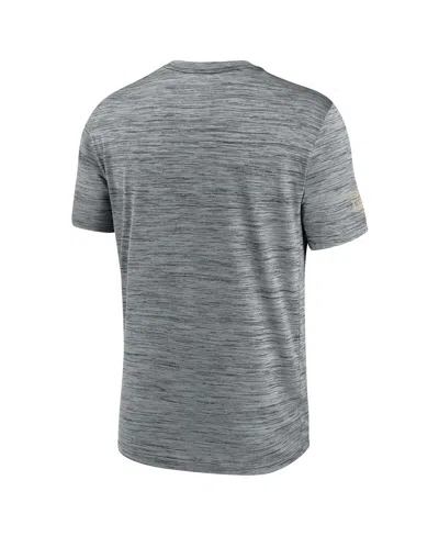 Nike Men's Gray Chicago Bears Sideline Velocity Performance T-shirt
