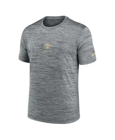 Nike Men's Gray Chicago Bears Sideline Velocity Performance T-shirt