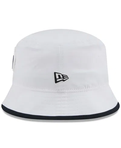 New Era Men's White Houston Texans 2025 Nfl Training Camp Stretch Bucket Hat