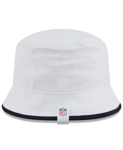 New Era Men's White Houston Texans 2025 Nfl Training Camp Stretch Bucket Hat