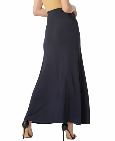 Kimi & Kai Waist Ruched Maxi Skirt
