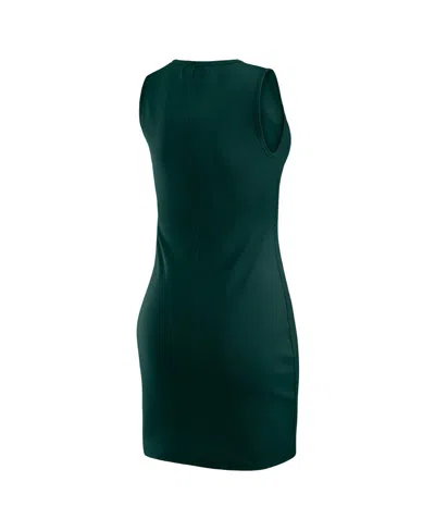 Wear By Erin Andrews Women's X Gracie Hunt Green Bay Packers Ribbed Tank Dress