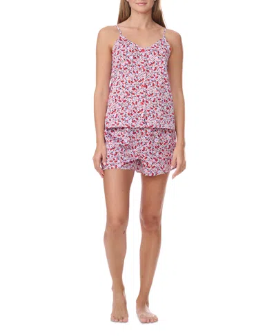 Tommy Hilfiger Women's 2pc Cami And Boxer Pajama Set