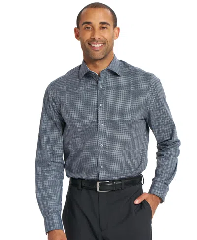 Nick Graham Men's Corner Square Dress Shirt In Black