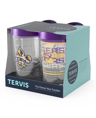 Tervis Lsu Tigers 16oz. Classic Tumbler, Set Of 4