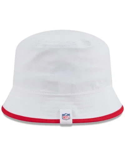 New Era Men's White Kansas City Chiefs 2025 Nfl Training Camp Stretch Bucket Hat