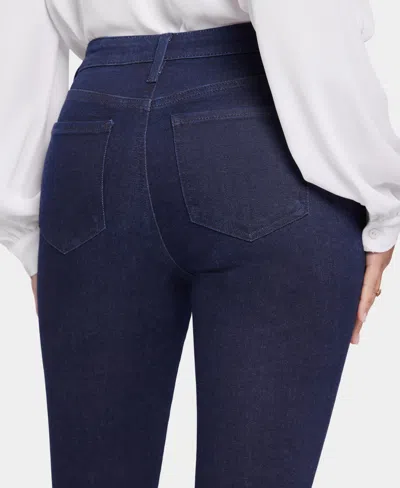 Nydj Petite Ami Skinny Pull On Jeans In Blue