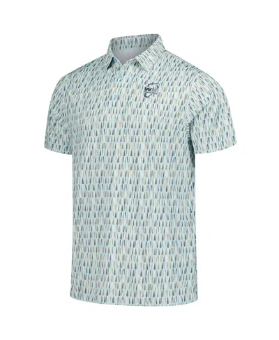 Ahead Men's Light Blue Wm Phoenix Open Taos Polo Shirt In Blue