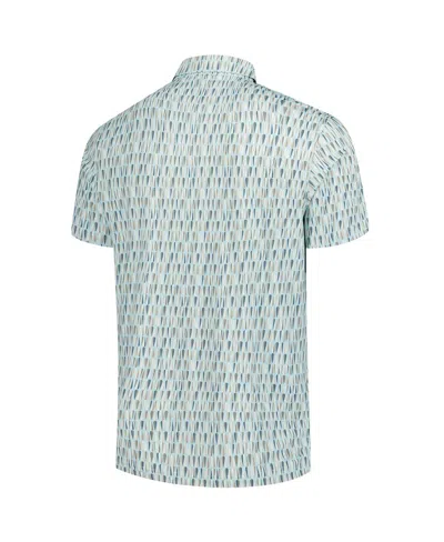 Ahead Men's Light Blue Wm Phoenix Open Taos Polo Shirt In Blue