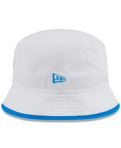 New Era Men's White Detroit Lions 2025 Nfl Training Camp Stretch Bucket Hat