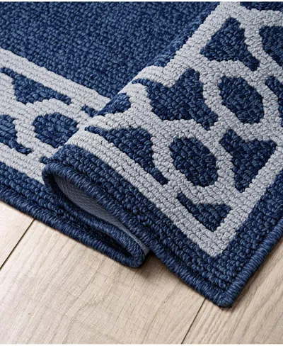 Jean Pierre New York Christine Trellis Border Tufted Runner Rug, 30" X 120"