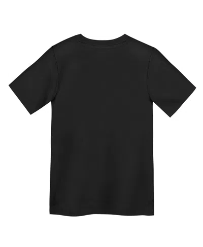 Nike Preschool Black Oklahoma City Thunder 2025 Nba Finals Champions Locker Room Confetti T-shirt In Blue