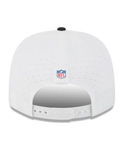 New Era Men's White/navy Houston Texans 2025 Nfl Training Camp 9seventy Adjustable Hat
