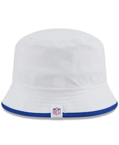 New Era Men's White Los Angeles Rams 2025 Nfl Training Camp Stretch Bucket Hat