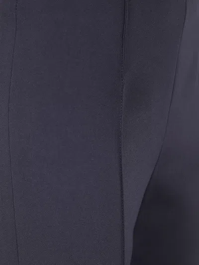 Giorgio Armani Viscose Pants Central Stitching In Black