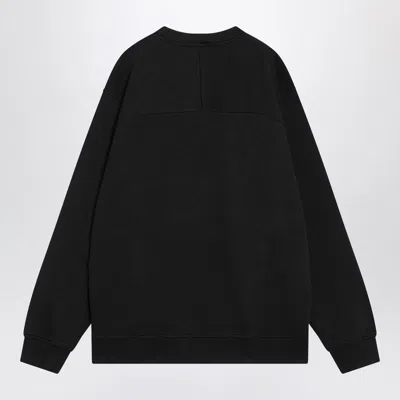 Givenchy Crew Neck Cotton Sweatshirt In Black