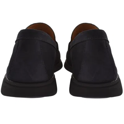 Hugo Boss Boss Sienne Loafers Navy In Blue
