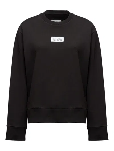 Mm6 Maison Margiela Sweatshirt Mit Nummern-applikation