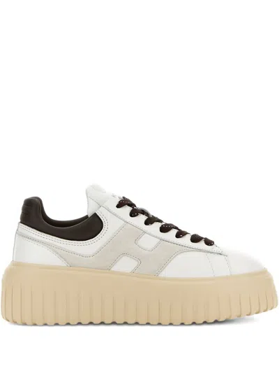 Hogan H-stripes Nappa Leather Sneakers Shoes
