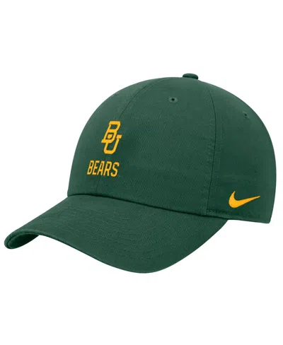 Nike Men's Green Baylor Bears 2025 On-field Club Adjustable Hat