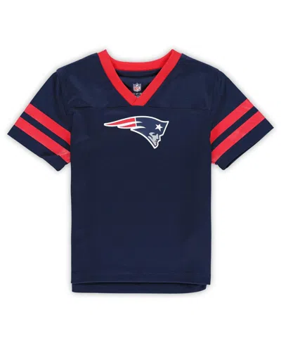 Outerstuff Toddler 2-piece New England Patriots T-shirt And Pants Set In Blue